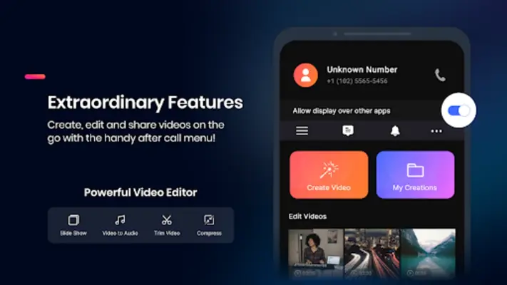 GoShort video maker android App screenshot 1